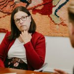 Friends träffade utbildningsminister Anna Ekström