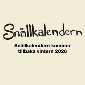 Snällkalendern 2026