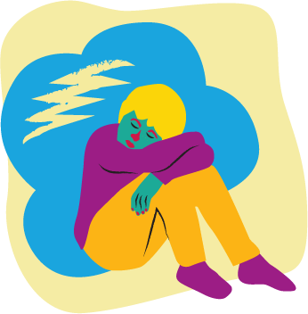Illustration: psykisk ohälsa