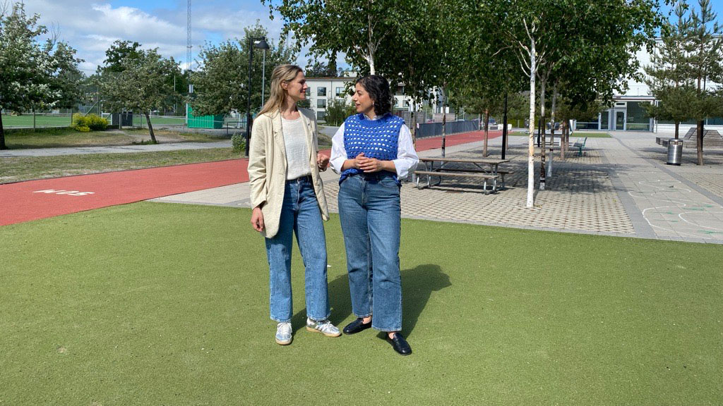 Simona Mohamsson och Maja-Frankel