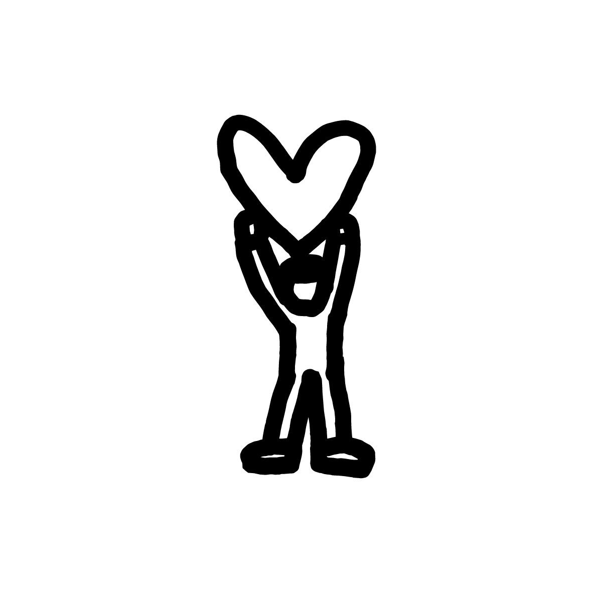 Illustration: Figur håller hjärta