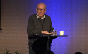 Peter Smith discussing a paper session at WABF 2017