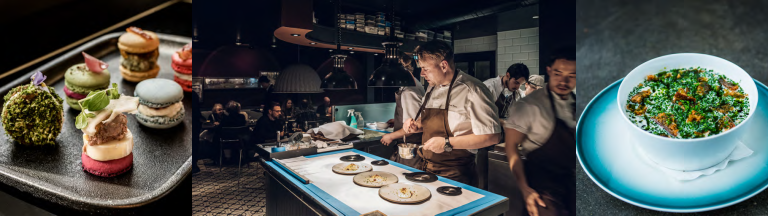 Chef at work at Renaa Matbaren